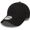 cepur-izliekta-melns-pieguloss-39thirty-essential-no-los-angeles-dodgers-mlb-no-new-era