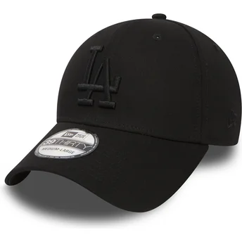 Cap izliekta black ajustada 39THIRTY Essential no Los Angeles Dodgers MLB no New Era