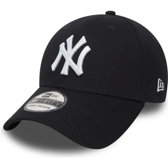 Cepur izliekta tumši zils pieguļošs 39THIRTY Classic no New York Yankees MLB no New Era