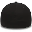 39thirty-classic-new-york-yankees-mlb-new-era-schwarze-gebogene-kappe-mit-schwarzem-logo