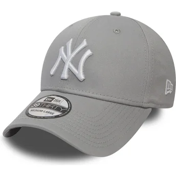 Cap izliekta gray ajustada 39THIRTY Classic no New York Yankees MLB no New Era