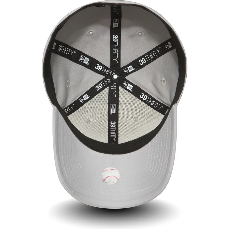 szara-dopasowana-czapka-z-zakrzywionym-daszkiem-39thirty-classic-new-york-yankees-mlb-new-era