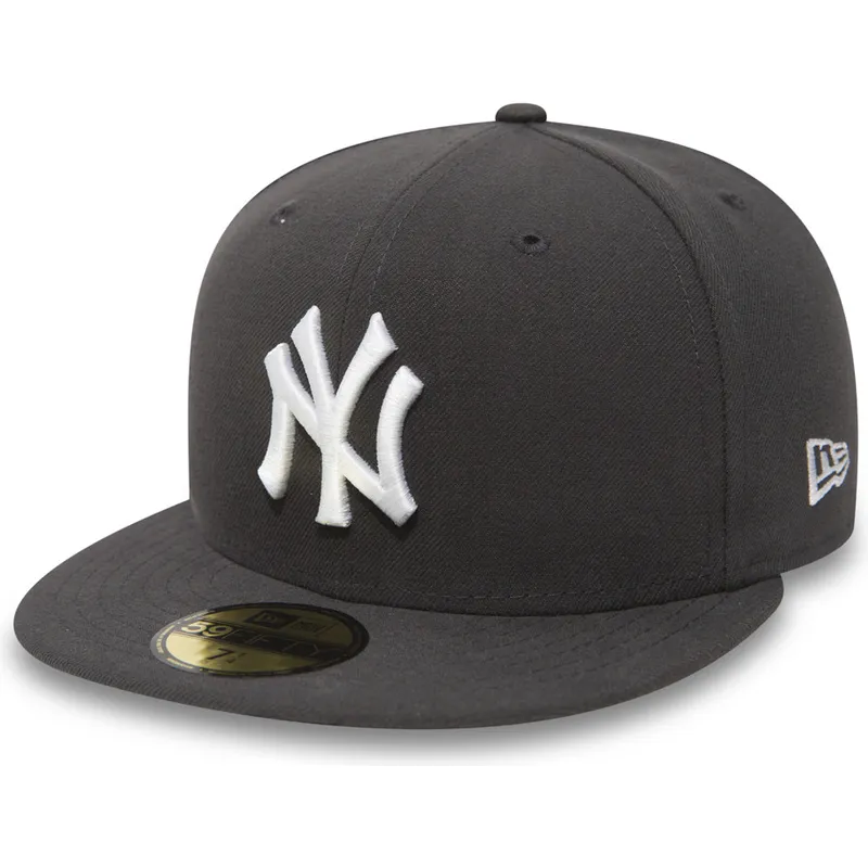 czapka-plaska-kamien-dopasowana-59fifty-essential-new-york-yankees-mlb-new-era