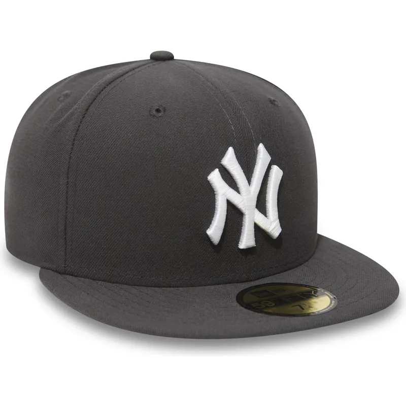 platt-keps-sten-justerad-59fifty-essential-new-york-yankees-mlb-fran-new-era