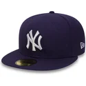 cepur-plakana-violets-pieguloss-59fifty-essential-no-new-york-yankees-mlb-no-new-era
