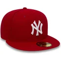 cap-plakana-red-ajustada-59fifty-essential-no-new-york-yankees-mlb-no-new-era
