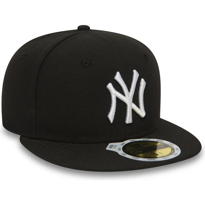 cepur-plakana-melns-pieguloss-berniem-59fifty-essential-no-new-york-yankees-mlb-no-new-era