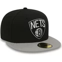 new-era-flat-brim-59fifty-essential-brooklyn-nets-nba-fitted-cap-schwarz