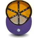 gorra-plana-amarilla-ajustada-59fifty-essential-de-los-angeles-lakers-nba-de-new-era