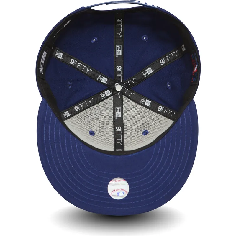 cepur-plakana-zils-snapback-ajustable-9fifty-essential-no-los-angeles-dodgers-mlb-no-new-era