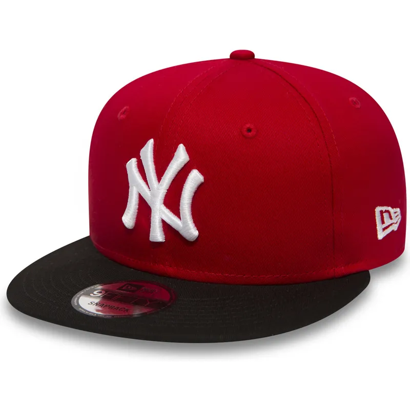 cepur-plakana-sarkans-snapback-ajustable-9fifty-cotton-block-no-new-york-yankees-mlb-no-new-era