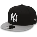 verstellbare-schwarze-9fifty-cotton-block-kappe-der-new-york-yankees-mlb-von-new-era
