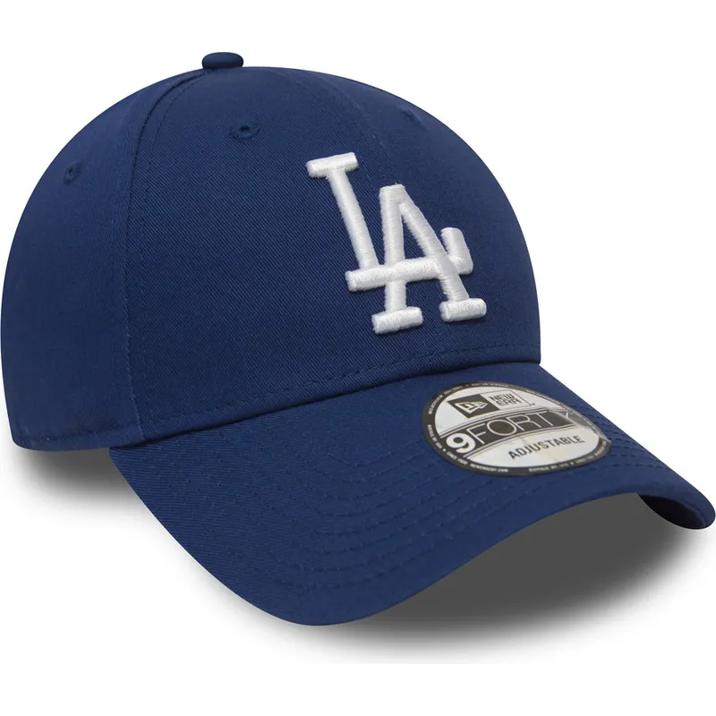cap-izliekta-blue-adjustable-strap-9forty-essential-no-los-angeles-dodgers-mlb-no-new-era