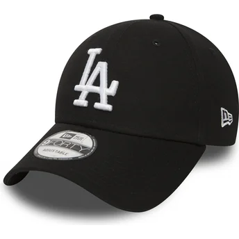 Cepur izliekta melns regulējama lente 9FORTY Essential no Los Angeles Dodgers MLB no New Era