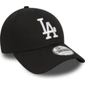 cap-izliekta-black-adjustable-strap-9forty-essential-no-los-angeles-dodgers-mlb-no-new-era