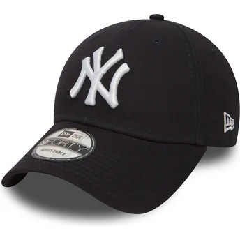 Cepur izliekta tumši zils regulējama lente 9FORTY Essential no New York Yankees MLB no New Era
