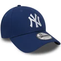 cap-izliekta-blue-adjustable-strap-9forty-essential-no-new-york-yankees-mlb-no-new-era