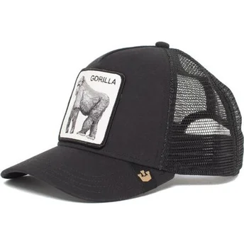 cepur-izliekta-truckeris-melns-snapback-king-of-the-jungle-the-farm-no-goorin-bros