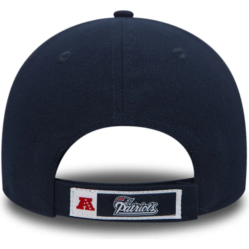 cap-izliekta-navy-blue-adjustable-strap-9forty-the-league-no-new-england-patriots-nfl-no-new-era cap-izliekta-navy-blue-adjustable-strap-9forty-the-league-no-new-england-patriots-nfl-no-new-era