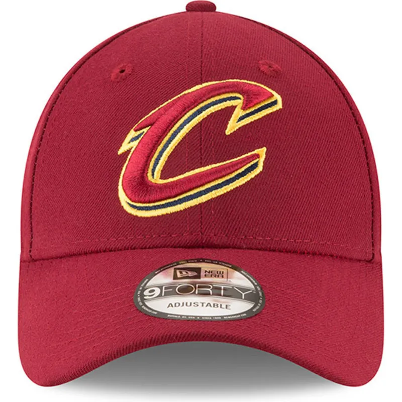 cepur-izliekta-sarkans-regulejams-9forty-the-league-no-cleveland-cavaliers-nba-no-new-era