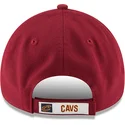 cepur-izliekta-sarkans-regulejams-9forty-the-league-no-cleveland-cavaliers-nba-no-new-era