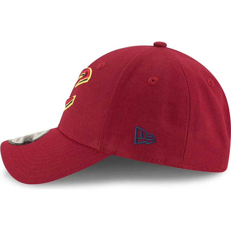 cepur-izliekta-sarkans-regulejams-9forty-the-league-no-cleveland-cavaliers-nba-no-new-era