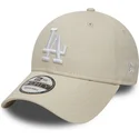 cepur-izliekta-balts-regulejams-roto-9forty-essential-no-los-angeles-dodgers-mlb-no-new-era
