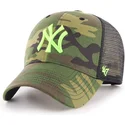 cepur-izliekta-truckeris-maskesanas-snapback-no-new-york-yankees-mlb-no-47-brand