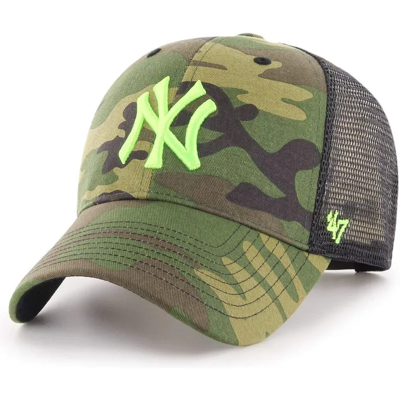 cepur-izliekta-truckeris-maskesanas-snapback-no-new-york-yankees-mlb-no-47-brand