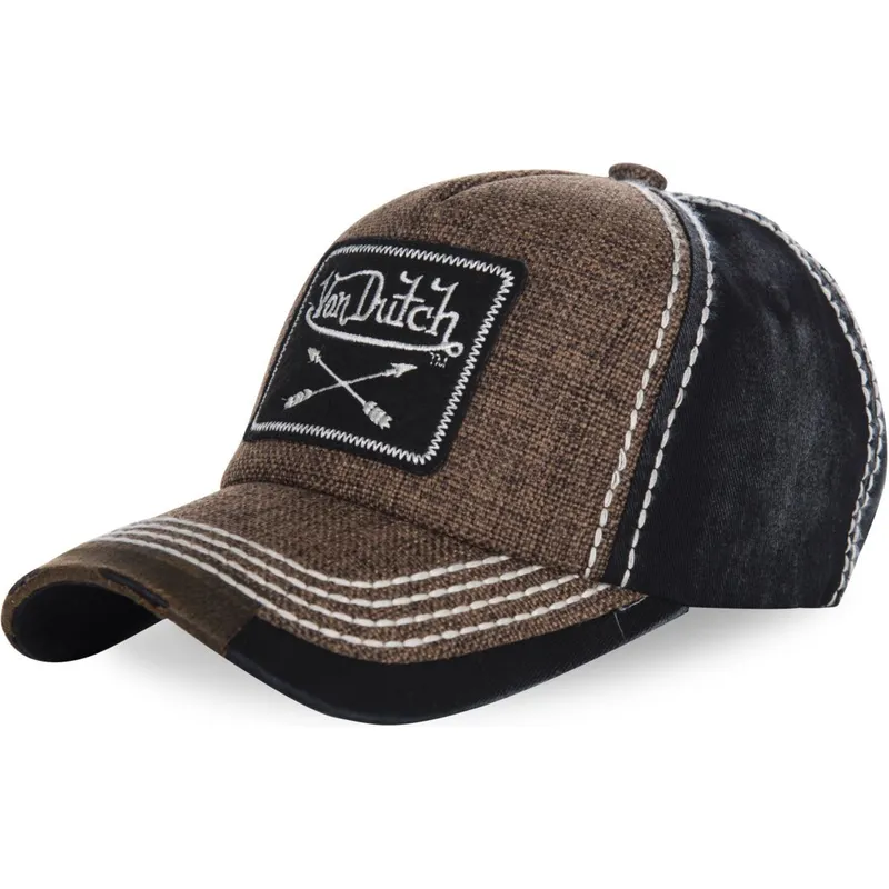 cepur-izliekta-bruns-regulejams-arrow02-no-von-dutch