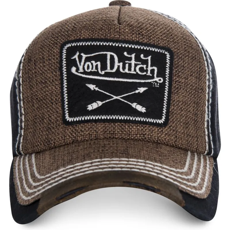 cepur-izliekta-bruns-regulejams-arrow02-no-von-dutch
