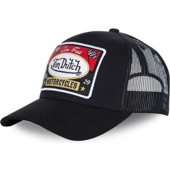Schwarze verstellbare Curved Cap BLACKY1 von Von Dutch
