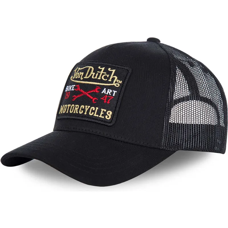 cap-izliekta-black-adjustable-strap-no-von-dutch