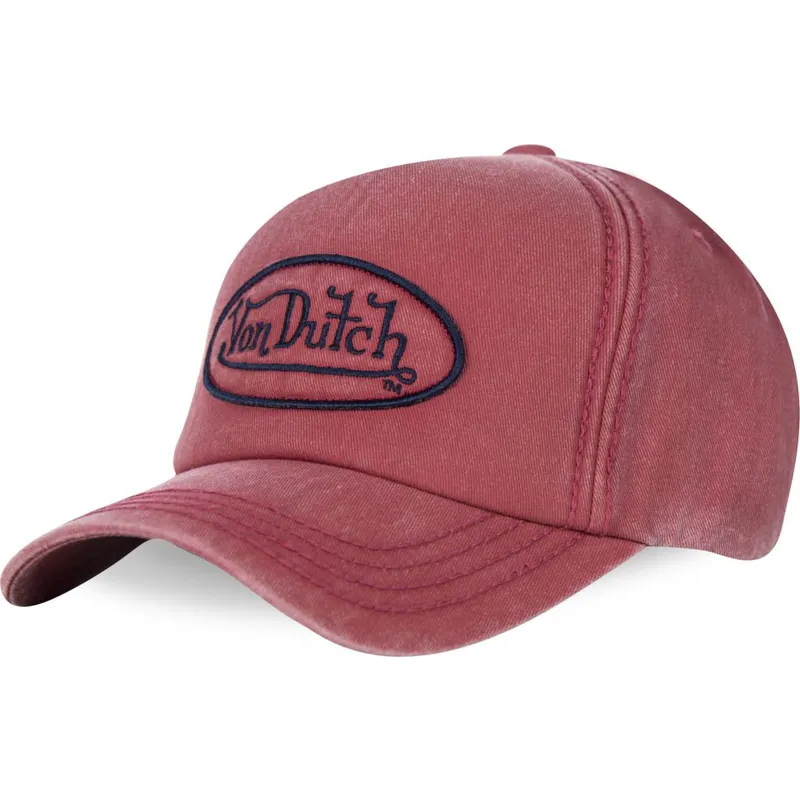 cepur-izliekta-sarkans-regulejams-bob04-no-von-dutch cepur-izliekta-sarkans-regulejams-bob04-no-von-dutch