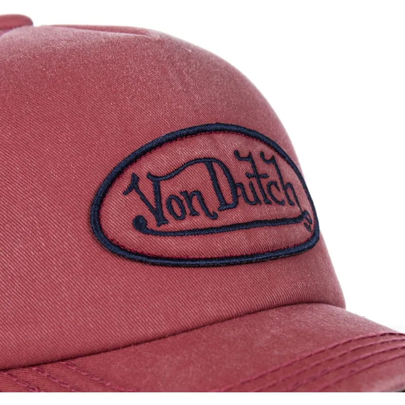 cepur-izliekta-sarkans-regulejams-bob04-no-von-dutch cepur-izliekta-sarkans-regulejams-bob04-no-von-dutch