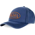 cepur-izliekta-zils-regulejams-bob06-no-von-dutch