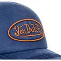 cepur-izliekta-zils-regulejams-bob06-no-von-dutch