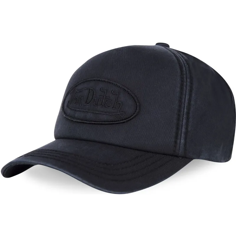cepur-izliekta-melns-regulejams-bob08-no-von-dutch