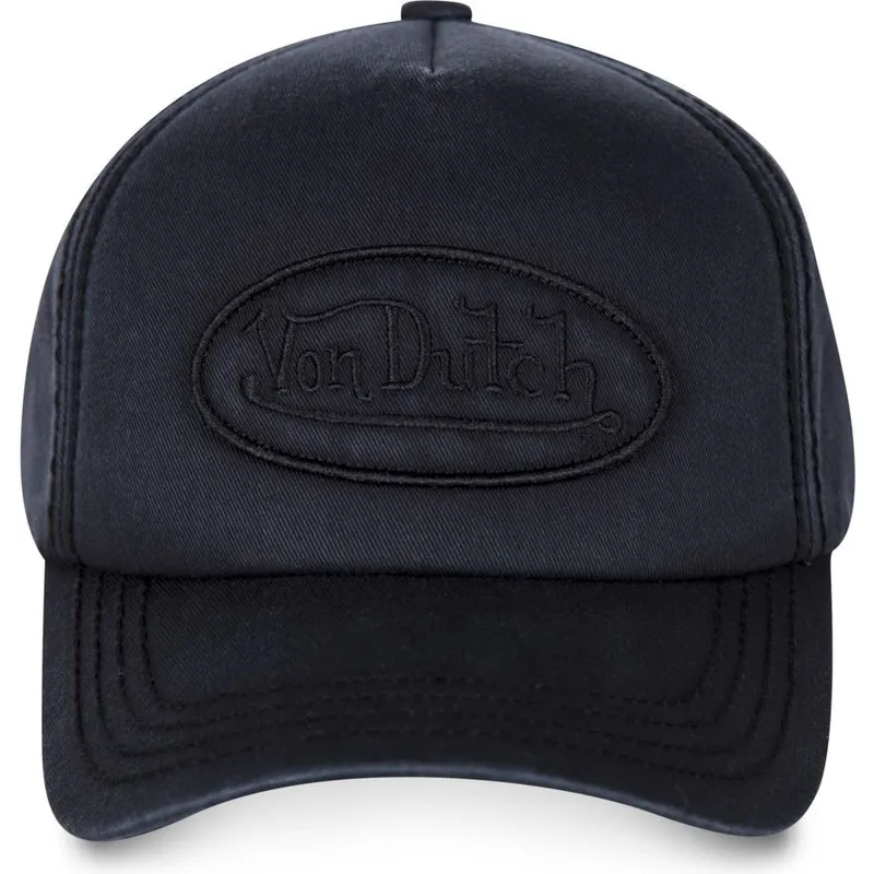 cepur-izliekta-melns-regulejams-bob08-no-von-dutch