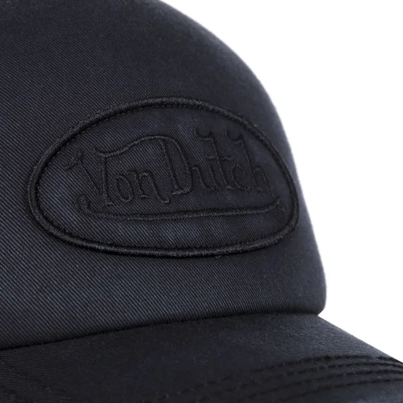 cepur-izliekta-melns-regulejams-bob08-no-von-dutch