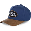 verstellbare-blaue-und-braune-chuck-kappe-von-von-dutch