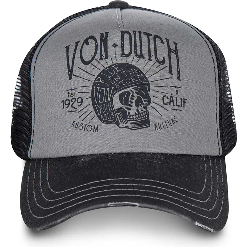 cap-izliekta-gray-adjustable-strap-no-von-dutch