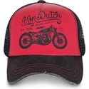 cepur-izliekta-truckeris-sarkans-regulejams-crew3-no-von-dutch