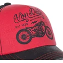 cepur-izliekta-truckeris-sarkans-regulejams-crew3-no-von-dutch