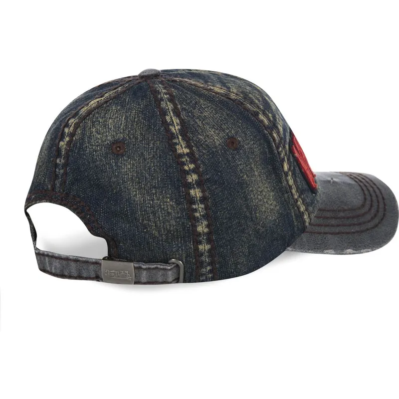 cepur-izliekta-zils-regulejams-efecto-vaquero-donald03-no-von-dutch