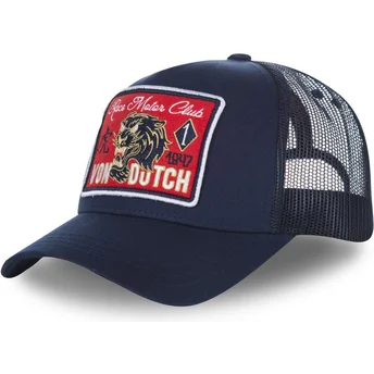 Cepur izliekta šoferis tumši zils snapback FAMOUS2 no Von Dutch