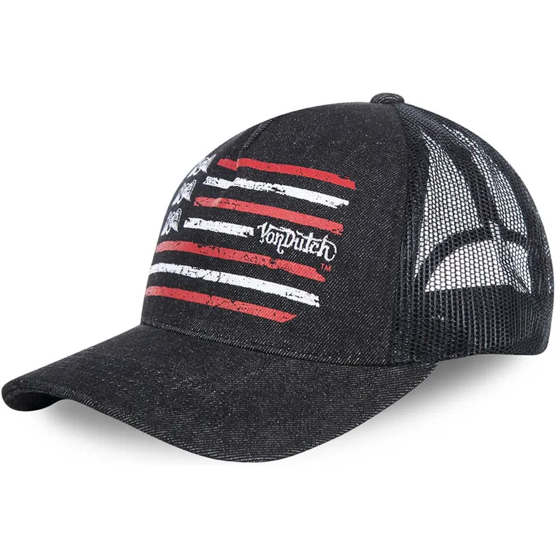 cepur-izliekta-truckeris-melns-snapback-flag-no-von-dutch cepur-izliekta-truckeris-melns-snapback-flag-no-von-dutch
