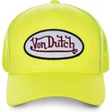 cap-izliekta-yellow-snapback-no-von-dutch