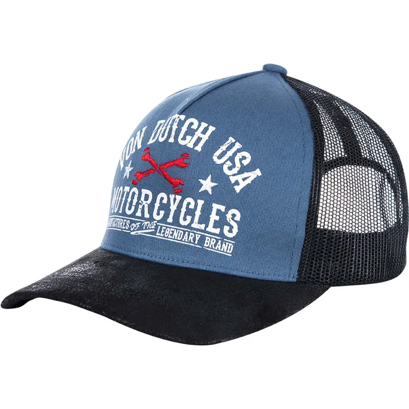 cepur-izliekta-truckeris-zils-snapback-gar-no-von-dutch