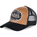 cap-izliekta-brown-snapback-no-von-dutch